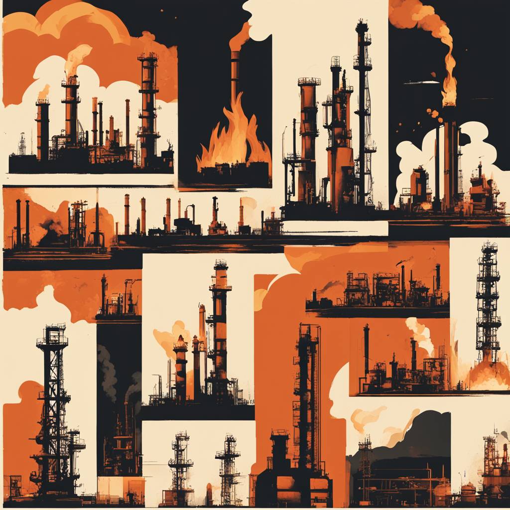 Russia Claims: Ukraine Set Fire to Oil Refinery in Southern Country