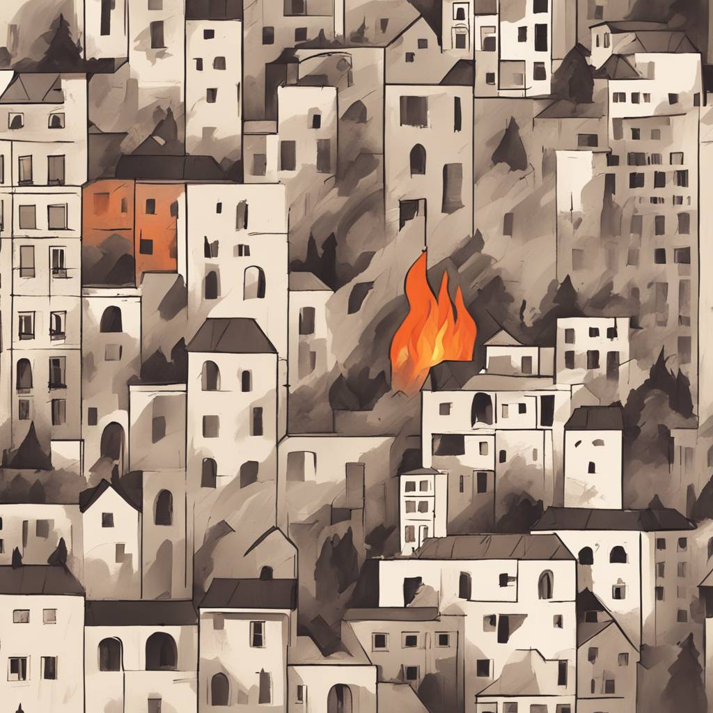 Fires in Pljevlja: Twelve Buildings Burned Down, Human Factor as the Main Cause