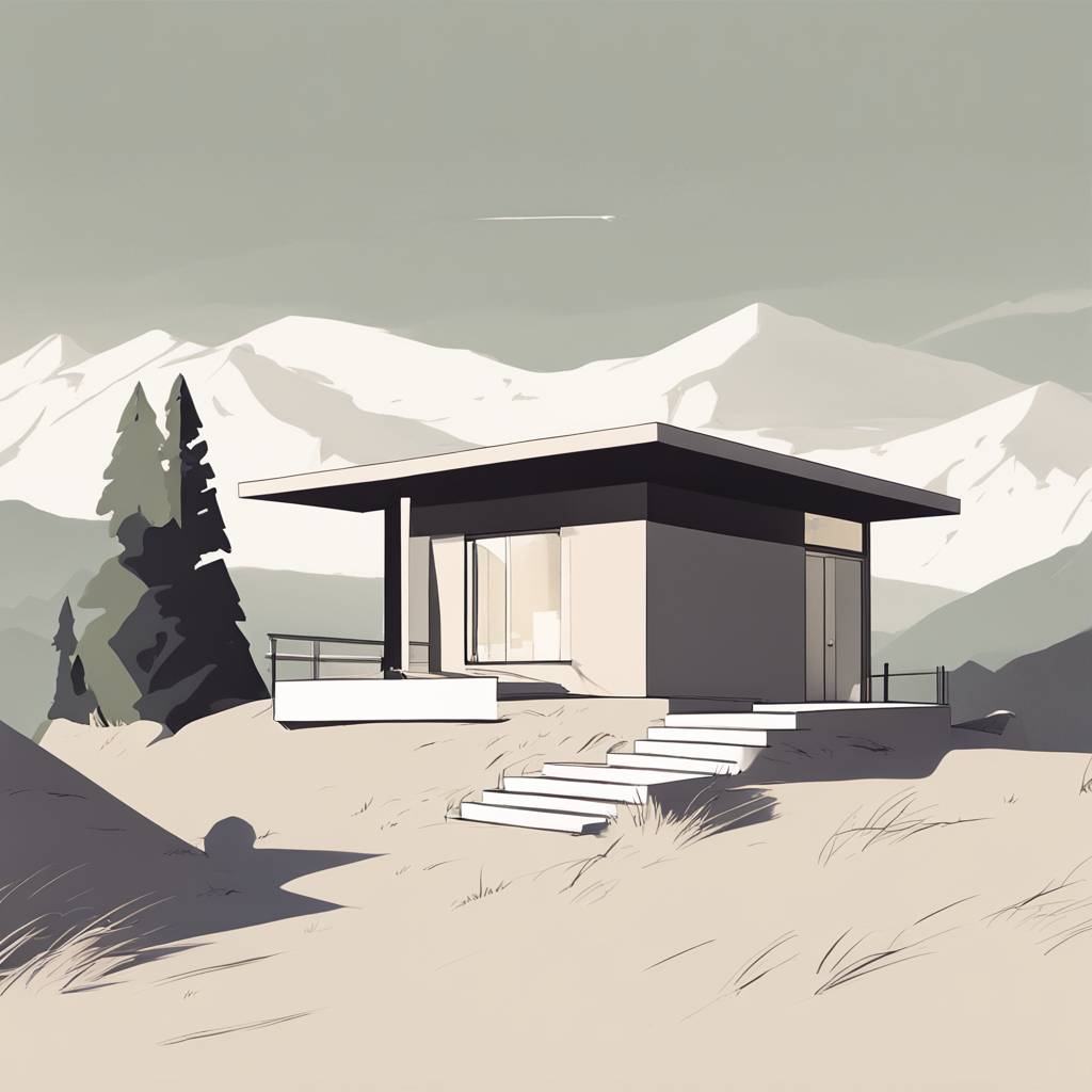 A Ranger Hut is Being Built on Gorica Hill in Podgorica