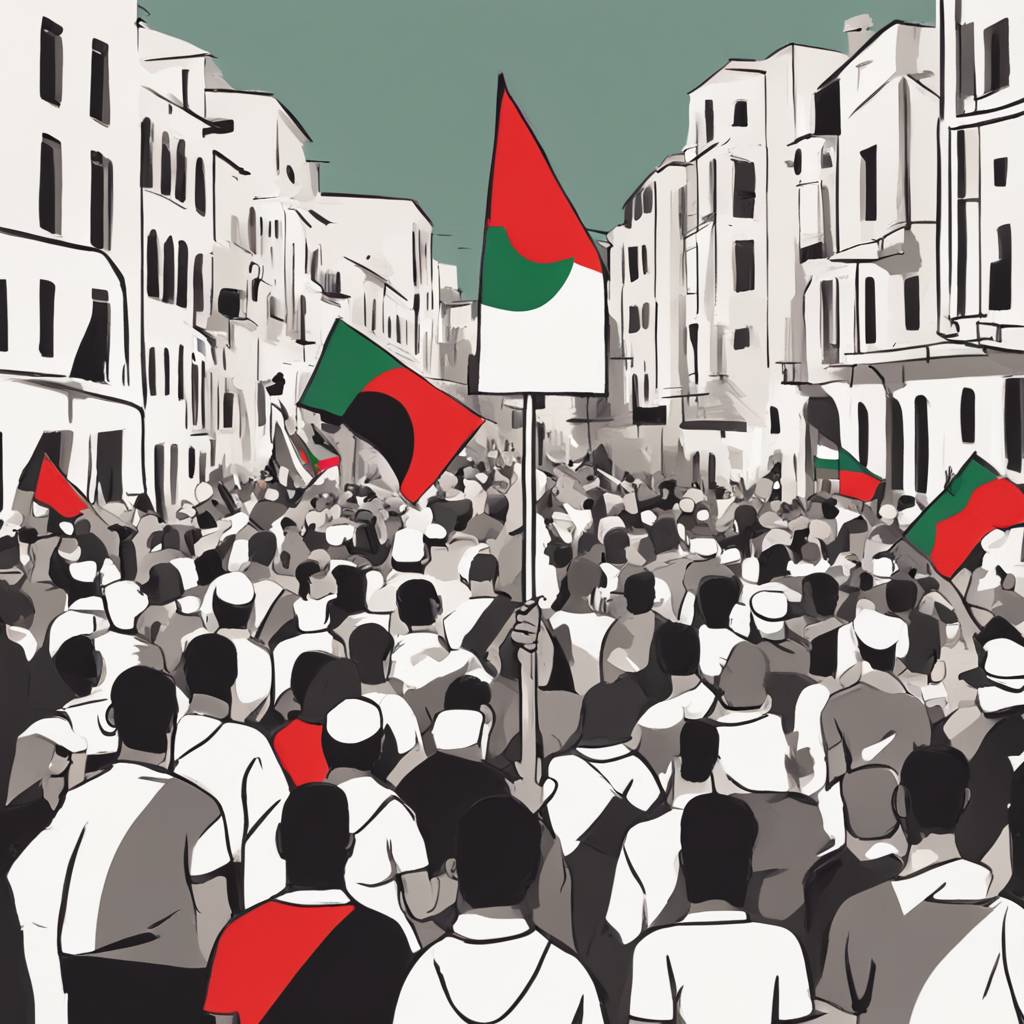Mostar Residents Show Support for Gaza with Protest Parade