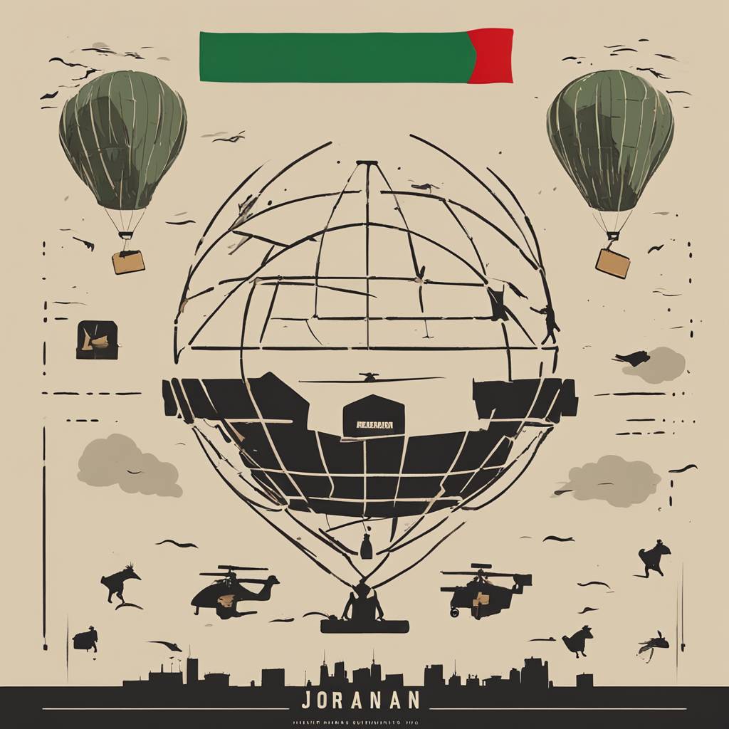 Jordanian Army and UAE Airdrop Humanitarian Aid to Gaza