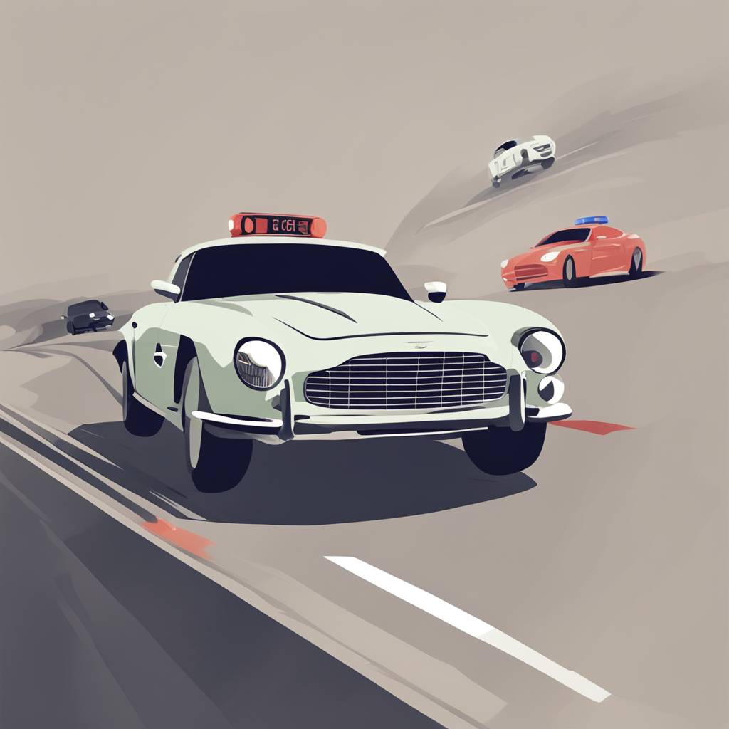 Foreign Nationals Speeding on Serbian Highways: Interceptors Stop Aston Martin and Mercedes