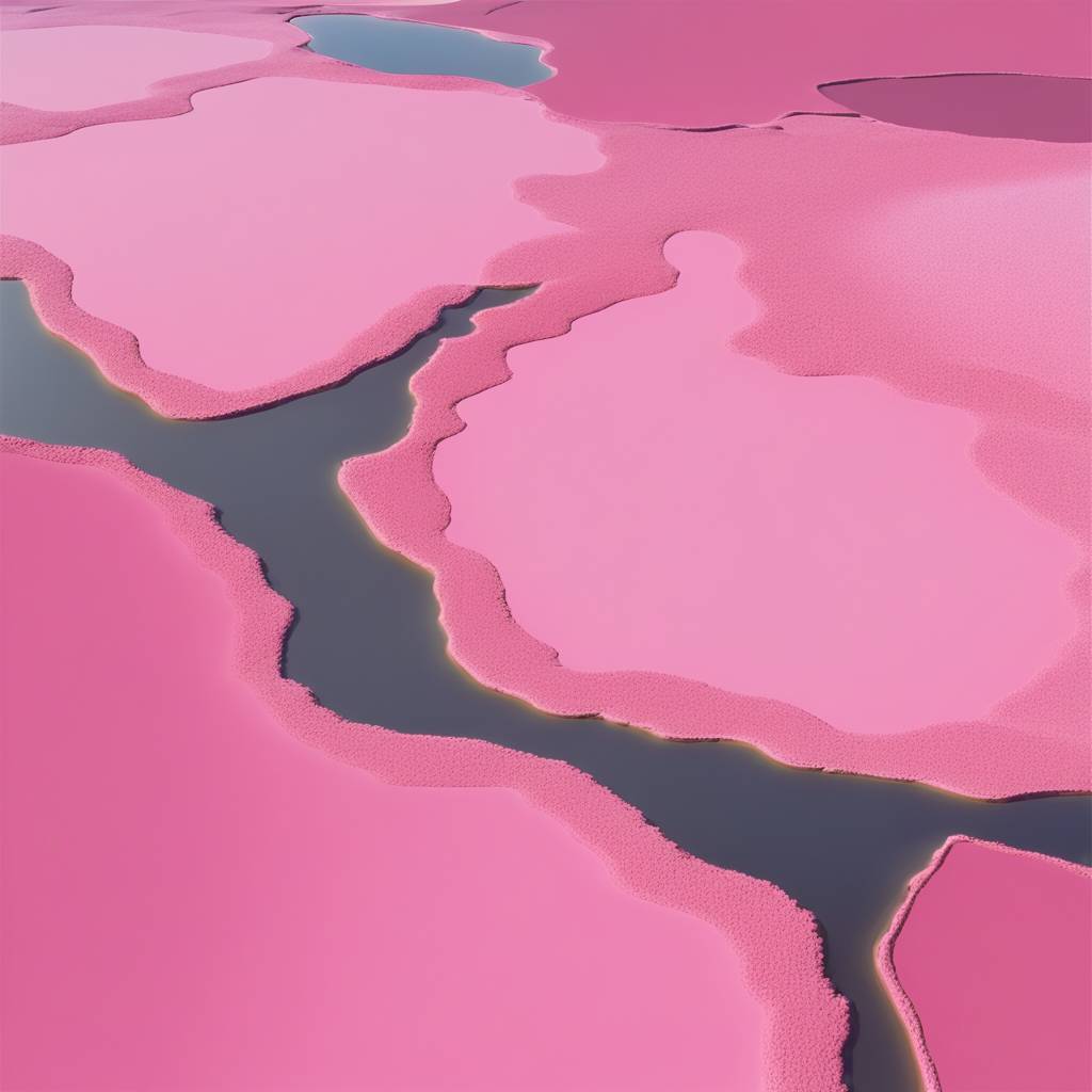 Pink Lakes of Australia: Microbes, Pigments, and Climate Change
