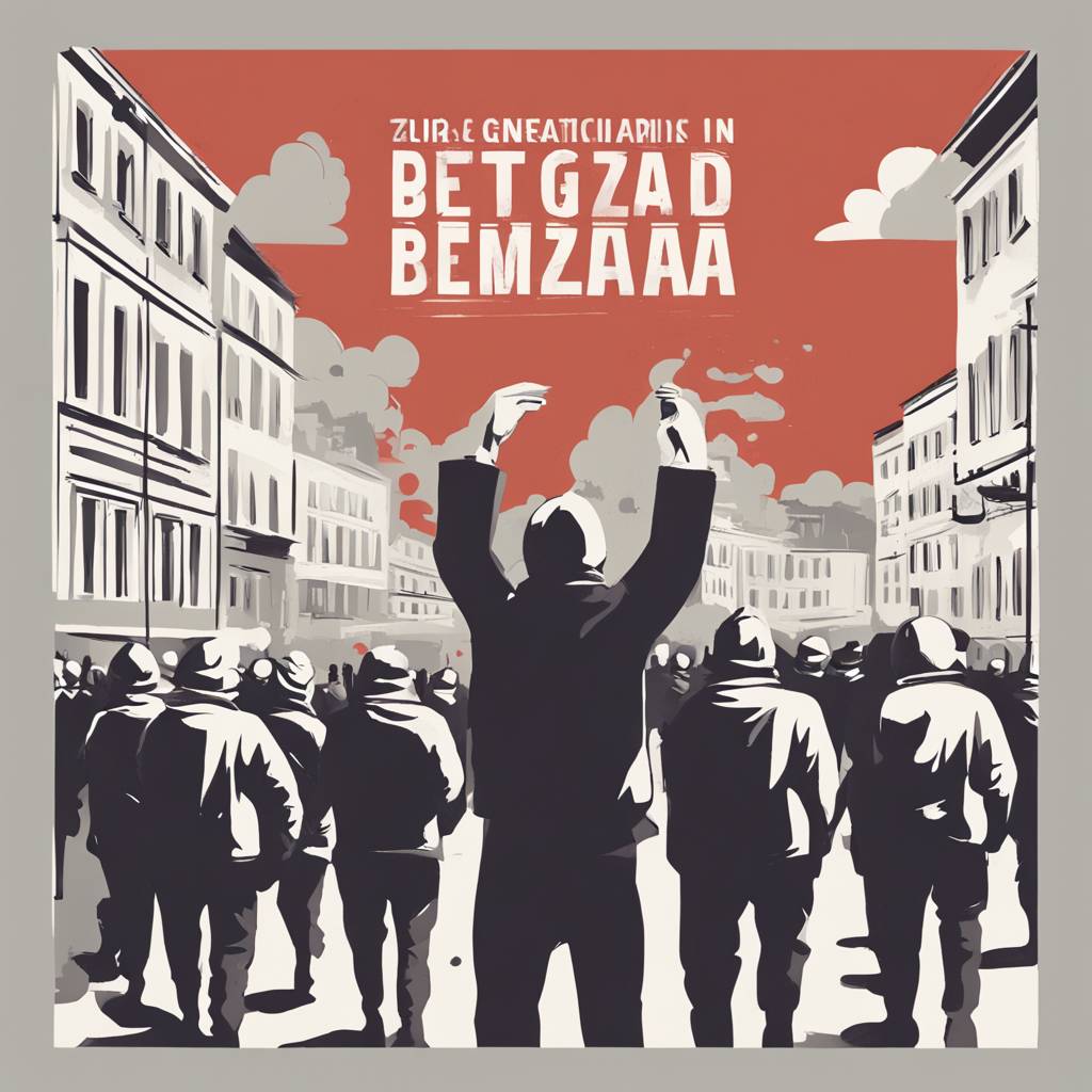 Протест у Београду због напада на чланове зборова грађана