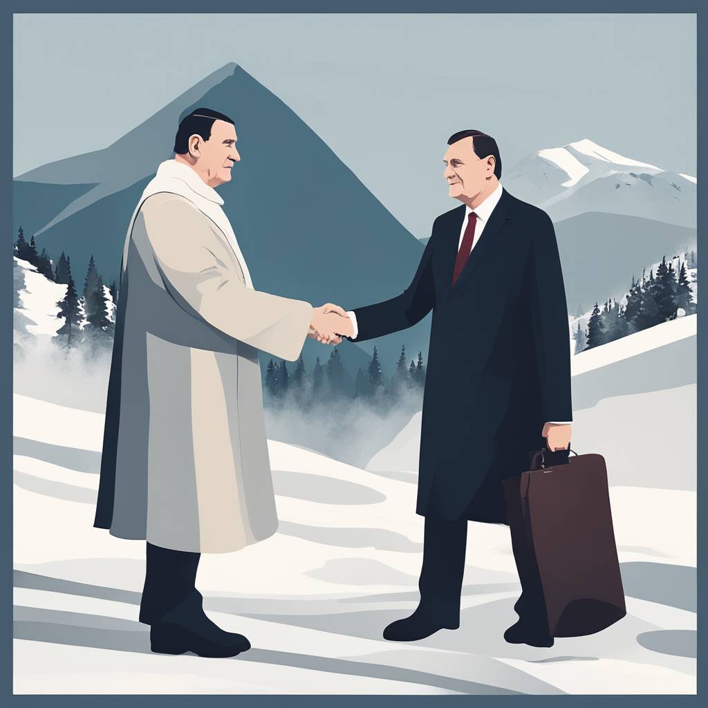 Dodik in patriarh Porfirij sta se srečala na Jahorini