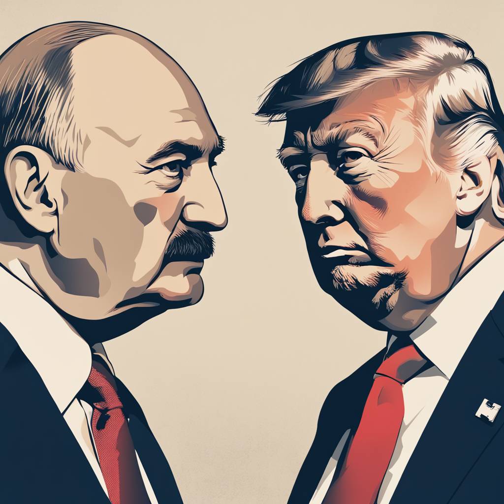 Трамп најавува можна средба со Лукашенко пред средбата со Путин на Алјаска