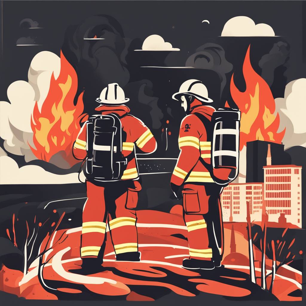 Fire near Jazince brought under control, firefighters on duty all night