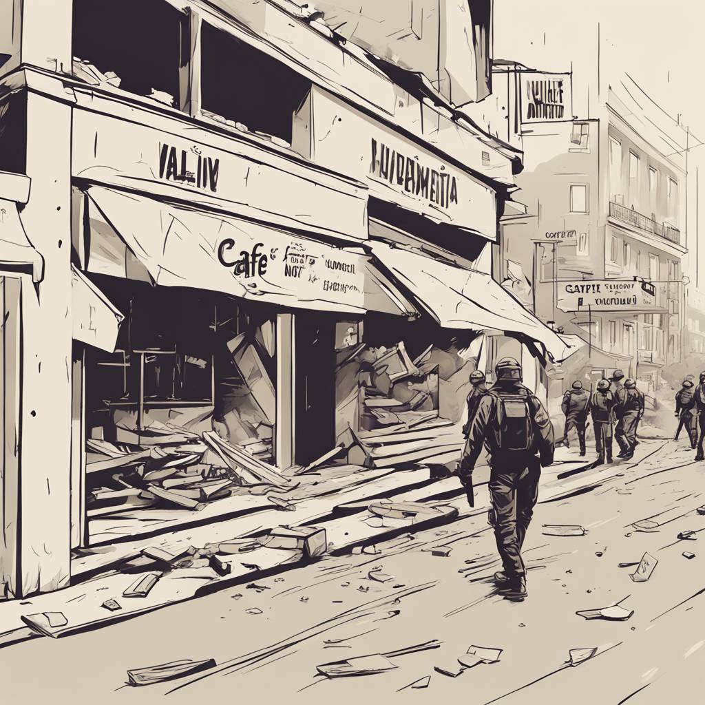 Violent Attack in Valjevo: Cafe Demolished After Supporting Protests, Worker Injured