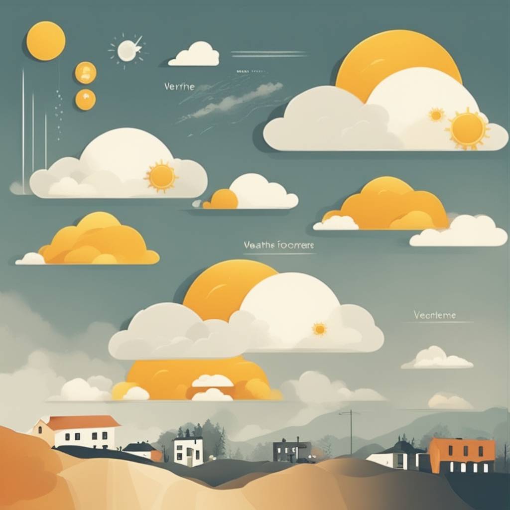 Weather Forecast for the Region: Sunny and Hot with Possible Local Storms