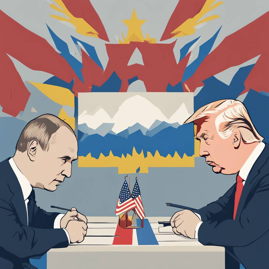 Putin Presents Conditions for Ending the War in Ukraine at Meeting in Alaska