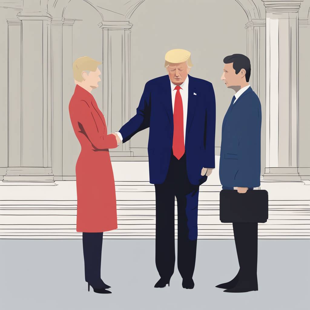 Trump and Zelensky Meeting with European Leaders in Washington