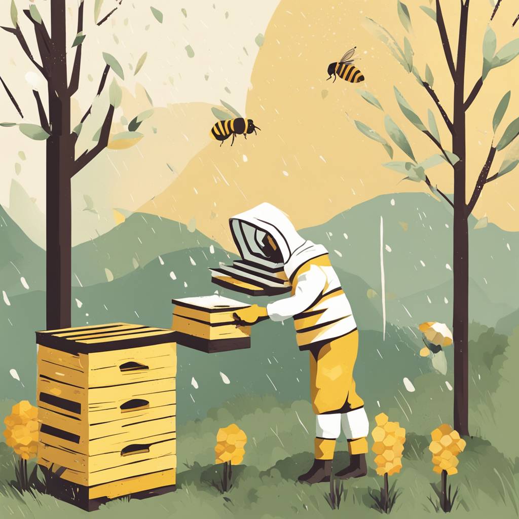The Lovrenc na Pohorju Beekeeping Society Successfully Organized an Open Day Despite the Rain