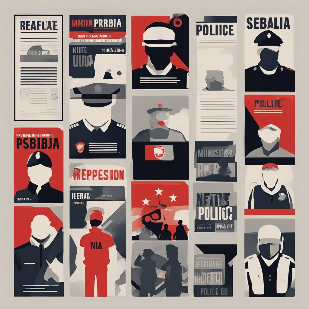 Reported Cases of Police Repression and Arrests of Demonstrators in Serbia