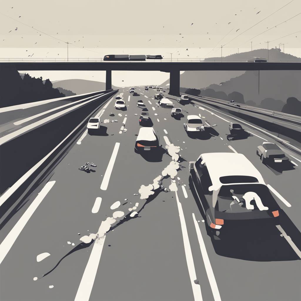 Mass Collision on Highway near Graz, Dozens Injured