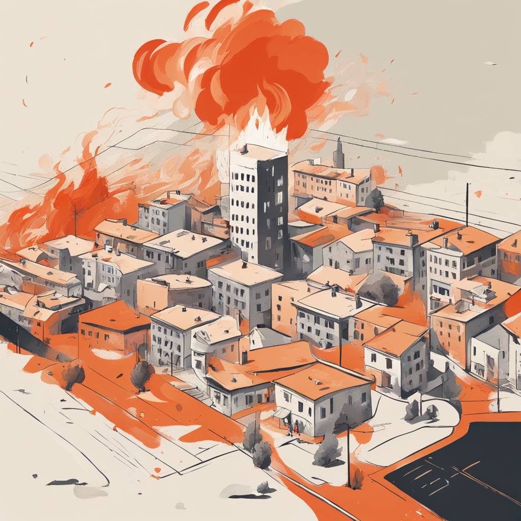 Fire in Nikšić Under Control, Spread to Settlements Prevented
