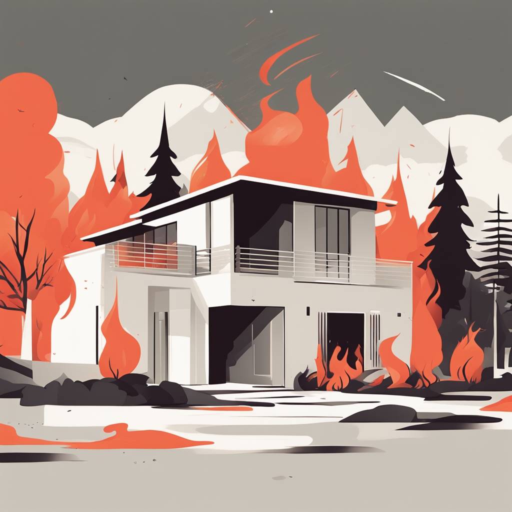Large Fire Engulfs Divčibare Area, Vacation Homes Threatened