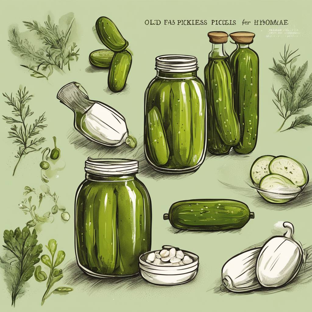 Old-fashioned Recipe for Homemade Pickles Without Preservatives