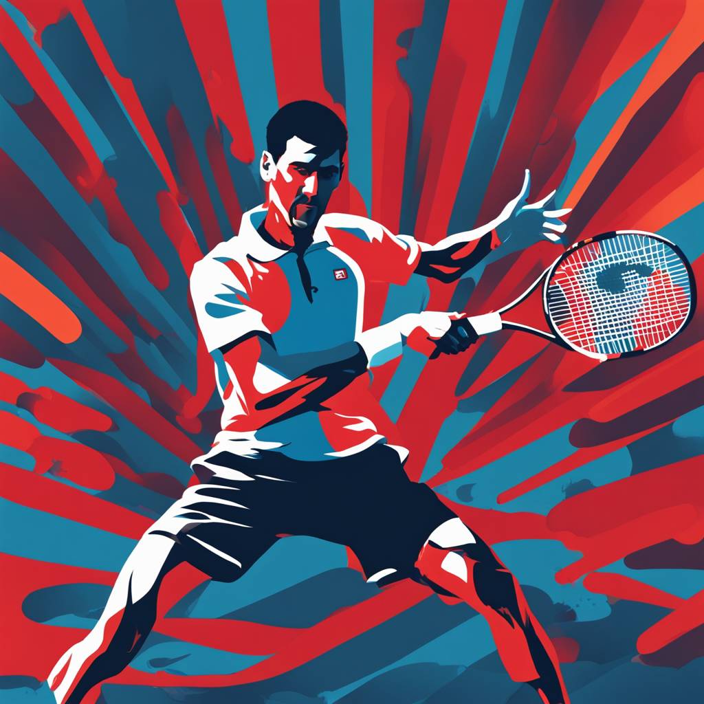 Novak Djokovic vs. Learner Tien at the US Open in the Night Session