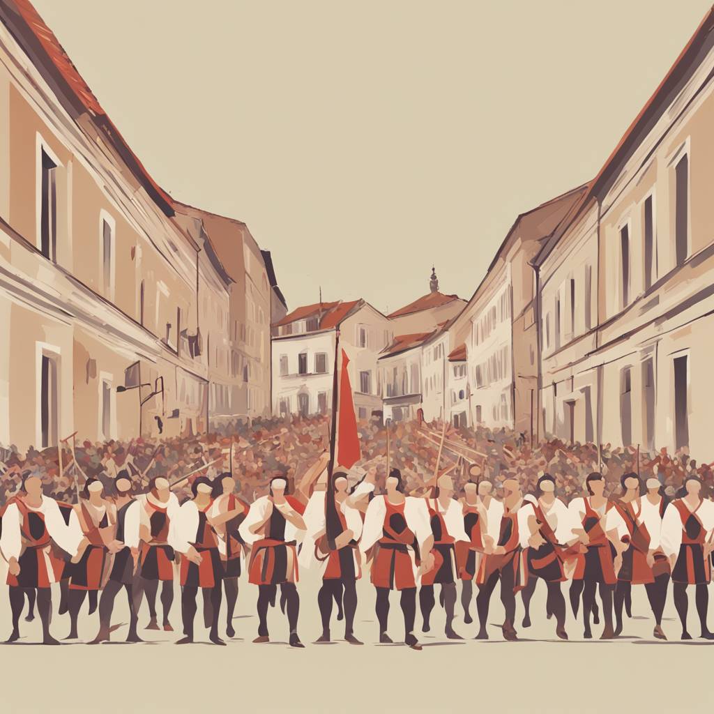 XVIII Roman Games with Parade and Spectacle Held in Ptuj