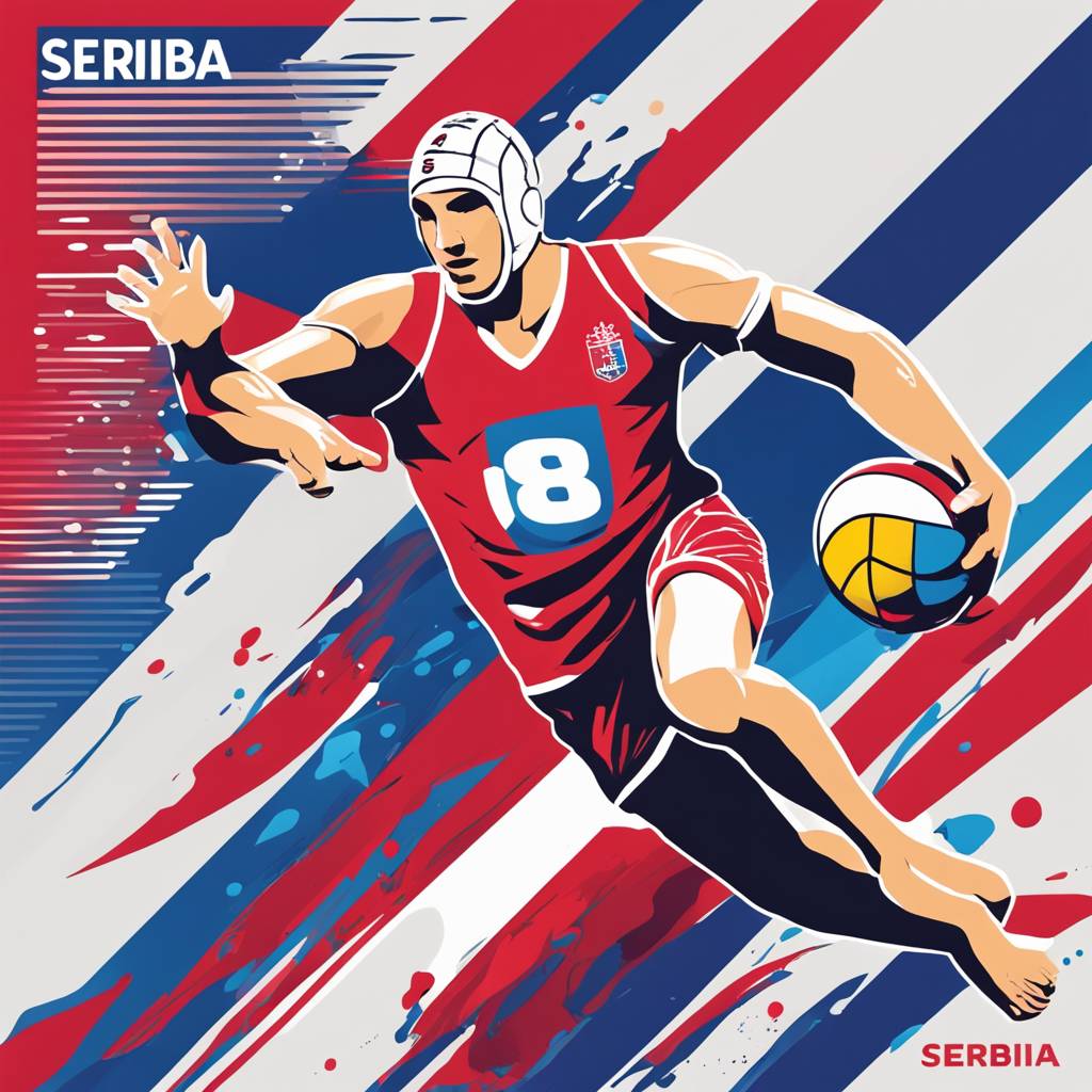 Serbia's U18 Water Polo Team in European Championship Final