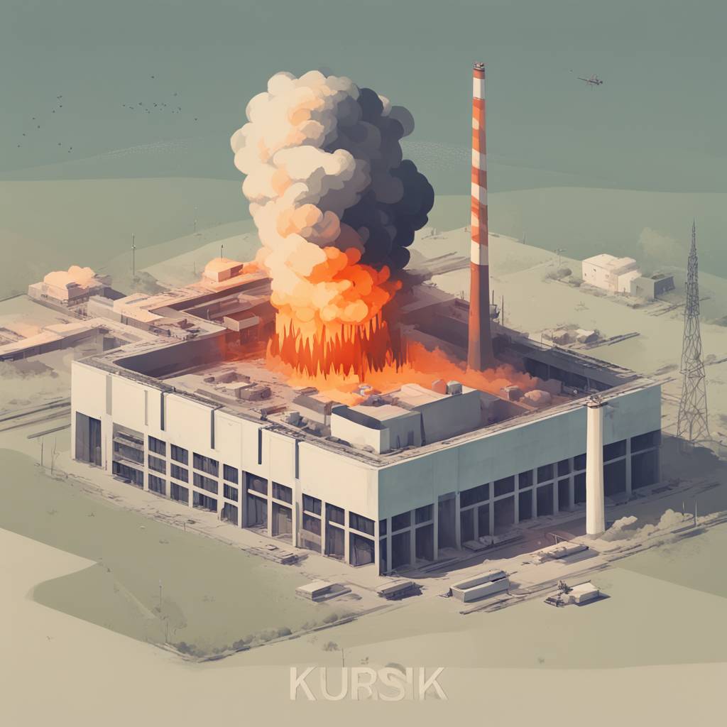 Fire at Kursk Nuclear Power Plant Extinguished, Ukrainian Drone Shot Down