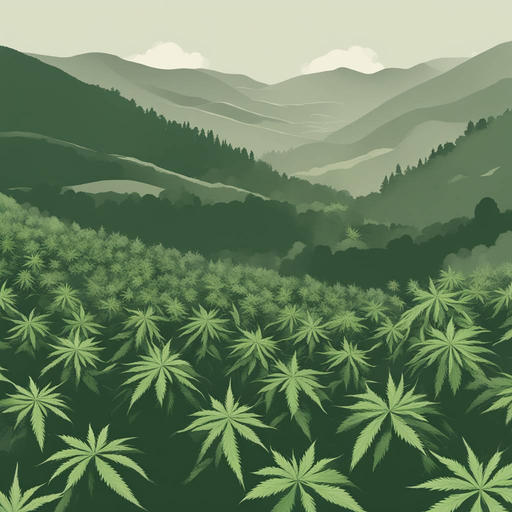 Large Marijuana Plantation Discovered in Trnovo near Bar, Montenegro