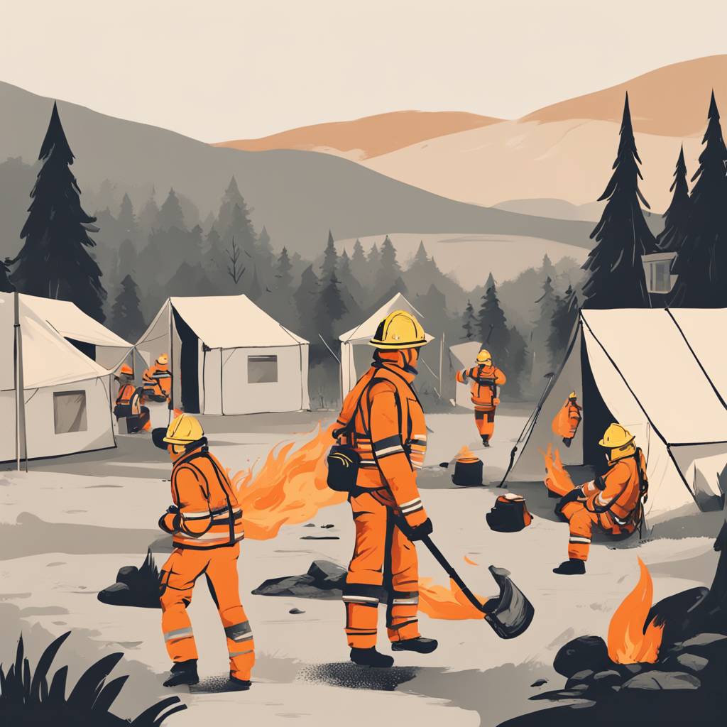 The 18th Youth Firefighters Camp Held in Gerečja vas near Ptuj