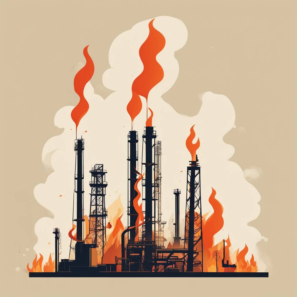 Fire at Russian Refinery Rages for Fifth Day After Ukrainian Attack