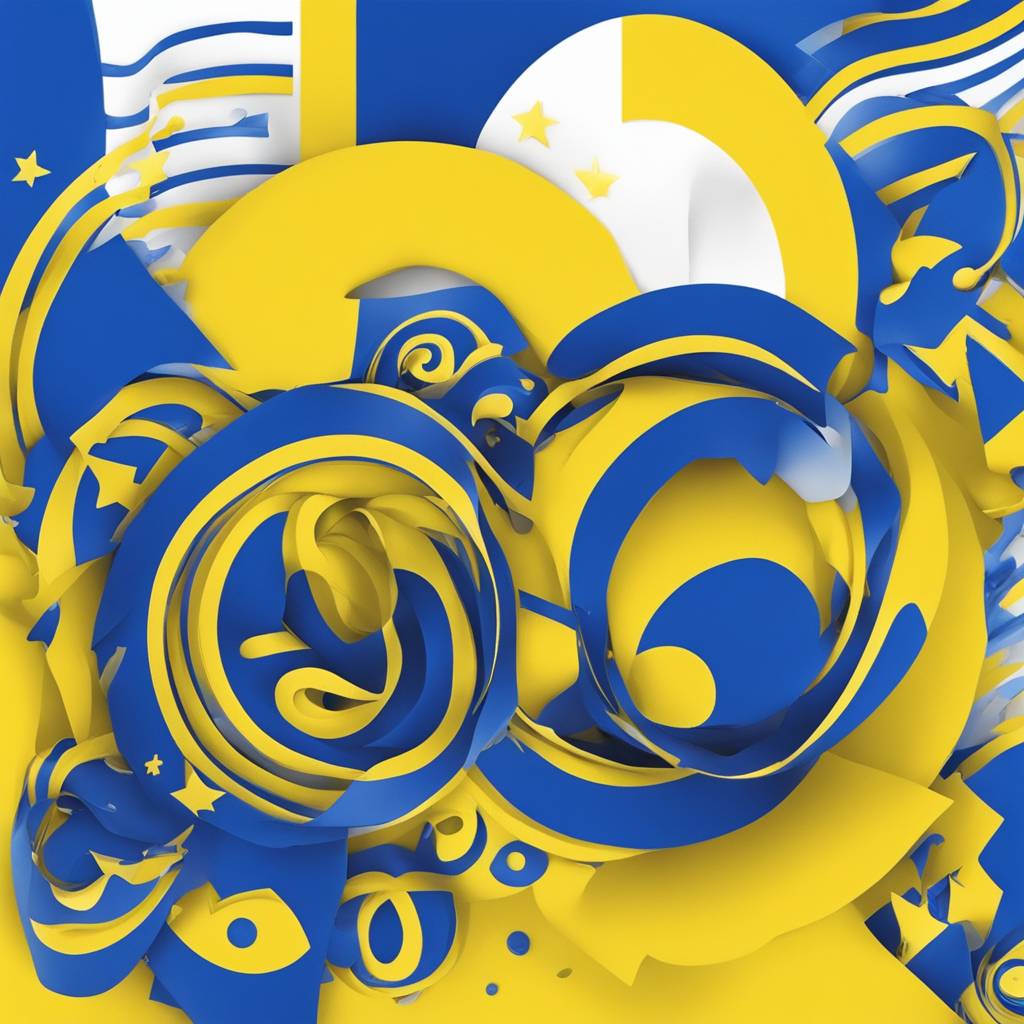 Cetinje Celebrates Ukraine's Independence Day by Unfurling the Blue and Yellow Flag