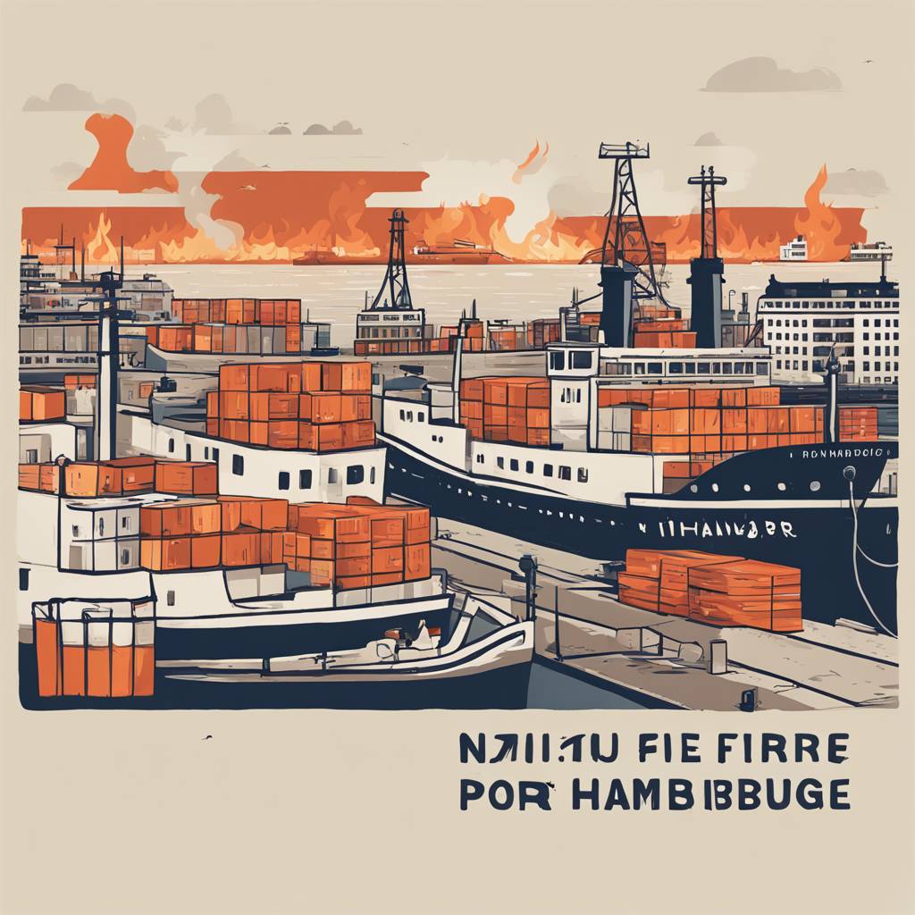 Fire in Hamburg Port Causes Port Closure and Emergency Warning to Citizens
