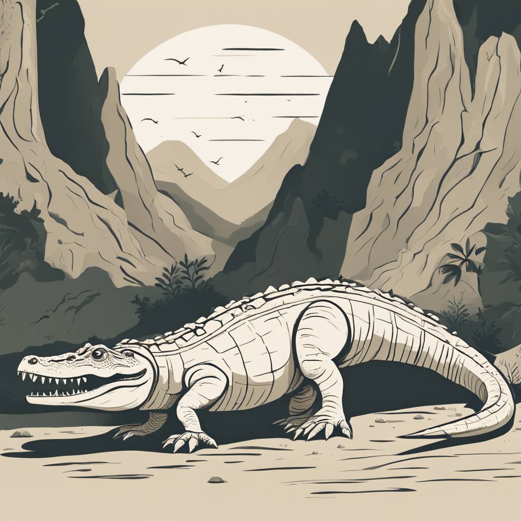 Rare Jurassic-Era Fossil Resembling a Crocodile Found in India