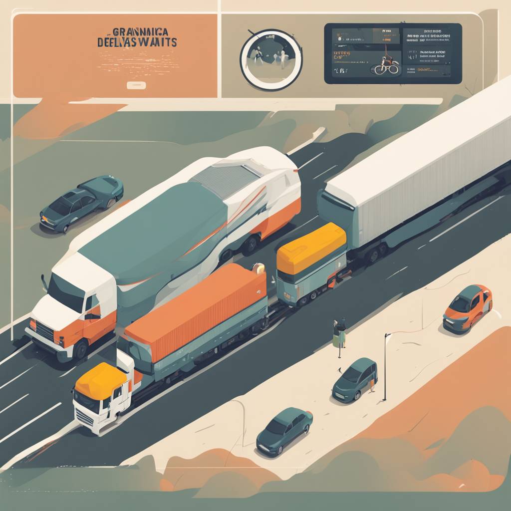 Border Crossing Delays: Passenger Vehicles Wait Up to Two Hours, Freight Vehicles Up to Five