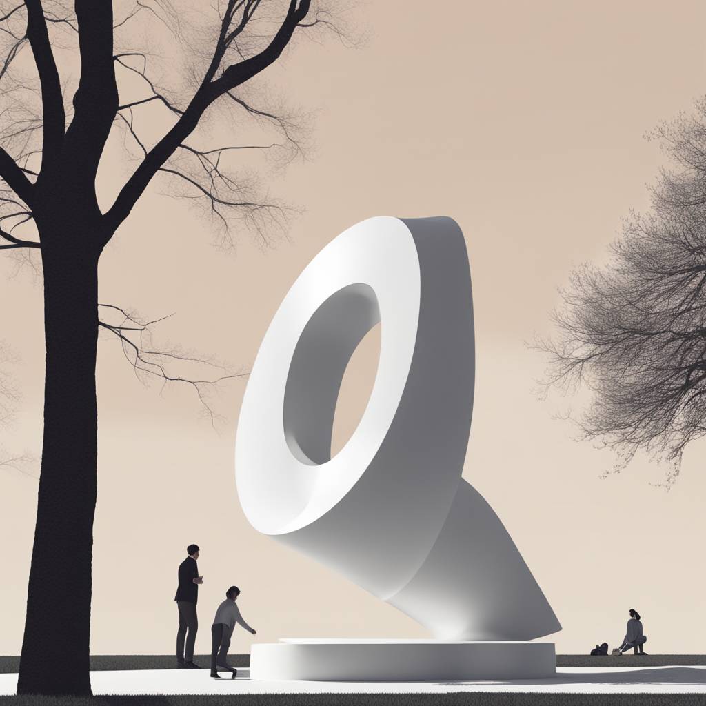 Ozbek Ajvaz Exhibits New Sculpture in Francophonie Park, Skopje