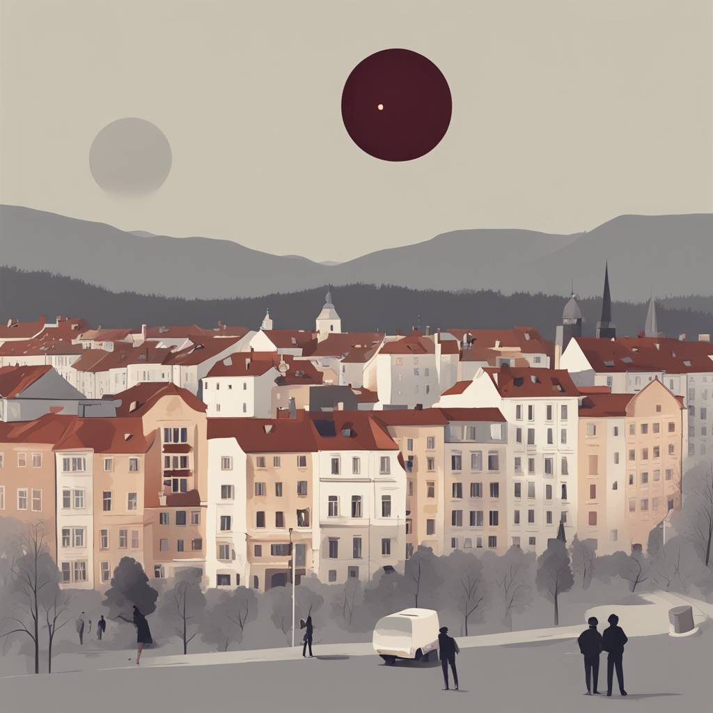 Javno opazovanje popolnega Luninega mrka v Mariboru
