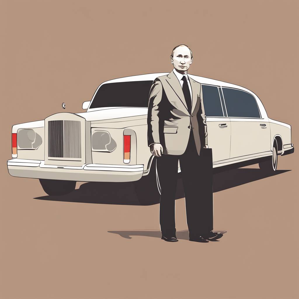 Putin na Kitajskem uporablja limuzino s kitajskimi registrskimi tablicami