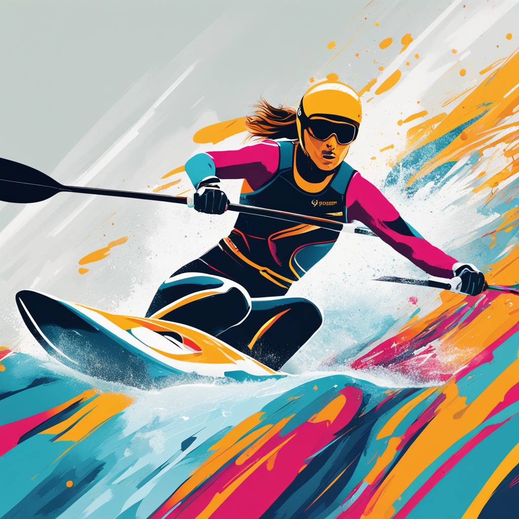 Eva Alina Hočevar osvaja medalje v slalomu in kajakaškem krosu