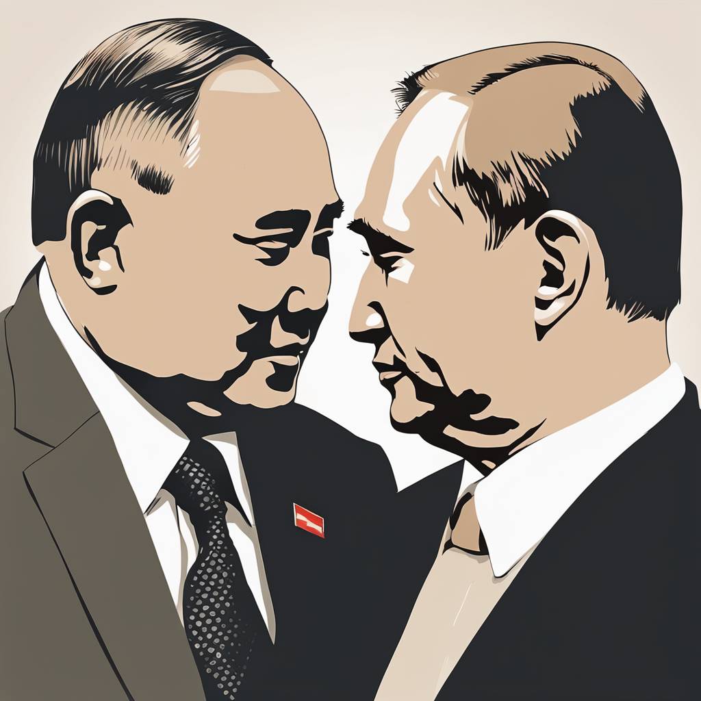 Srdačno srečanje Kima in Putina: Hvaležnost in obljube sodelovanja