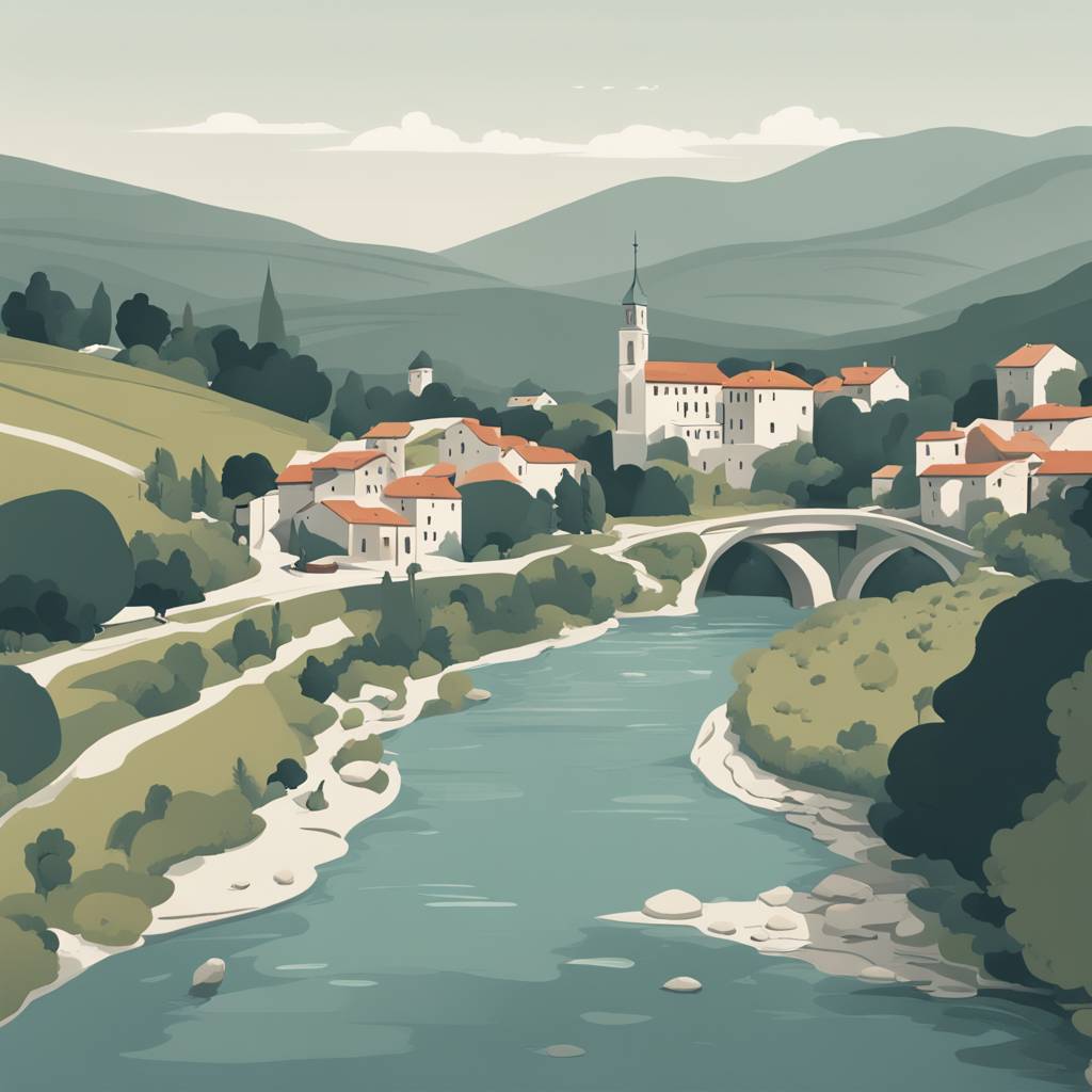 Miren: Where the Vipava River Meets the Hill and Offers a Magical View