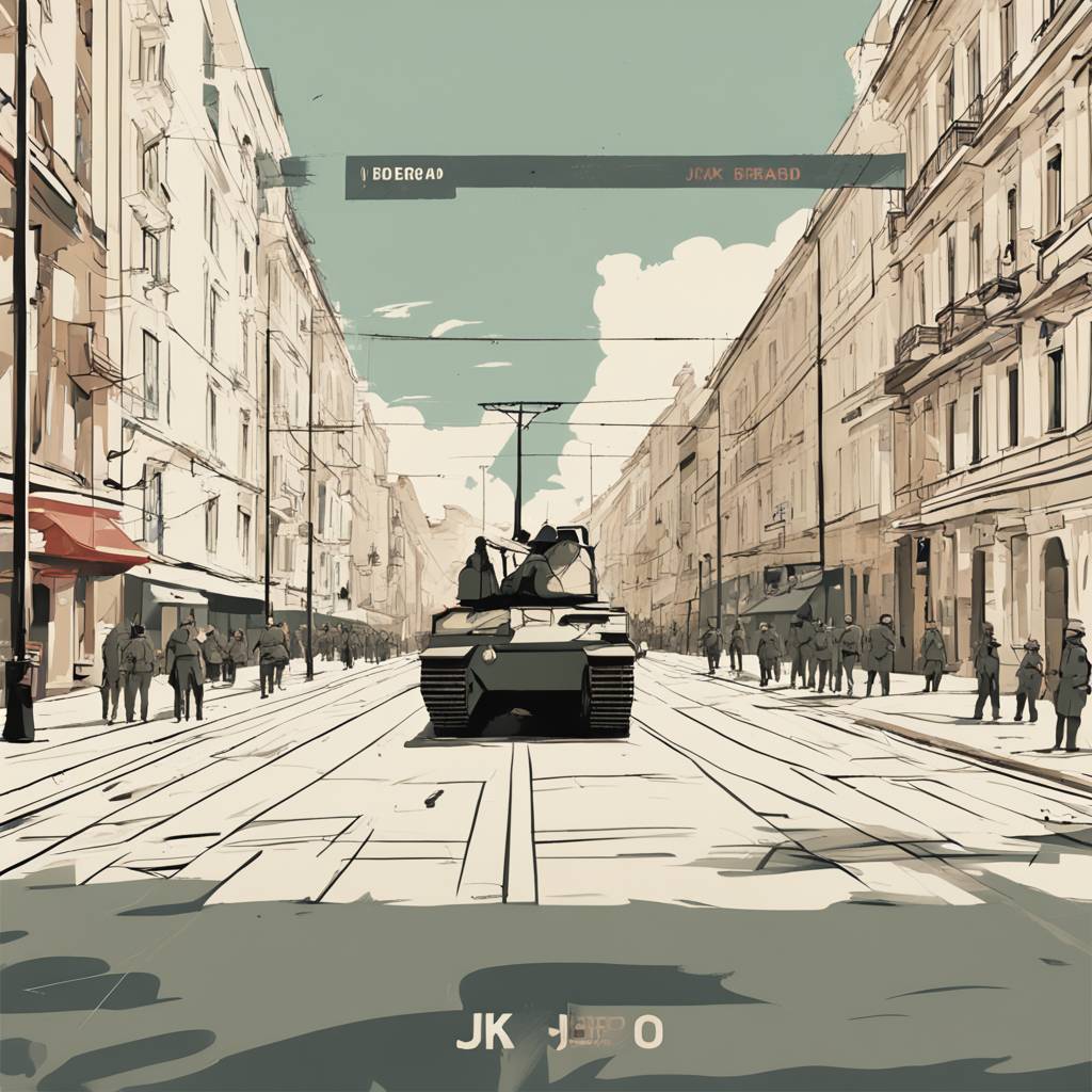 JKP Beograd Put Repairs Streets Damaged During Military Parade