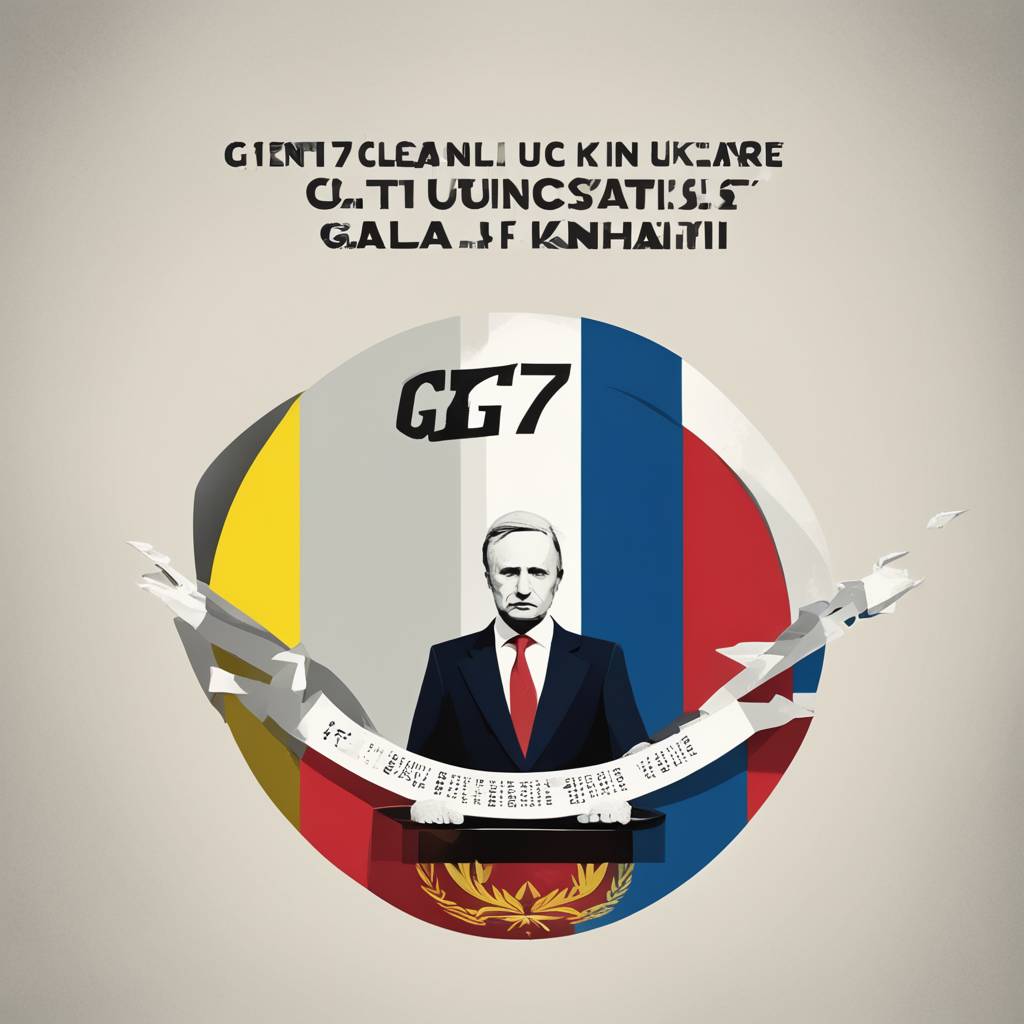 G7 obljublja nadaljnjo podporo Ukrajini in poziva k prekinitvi ognja v Gazi
