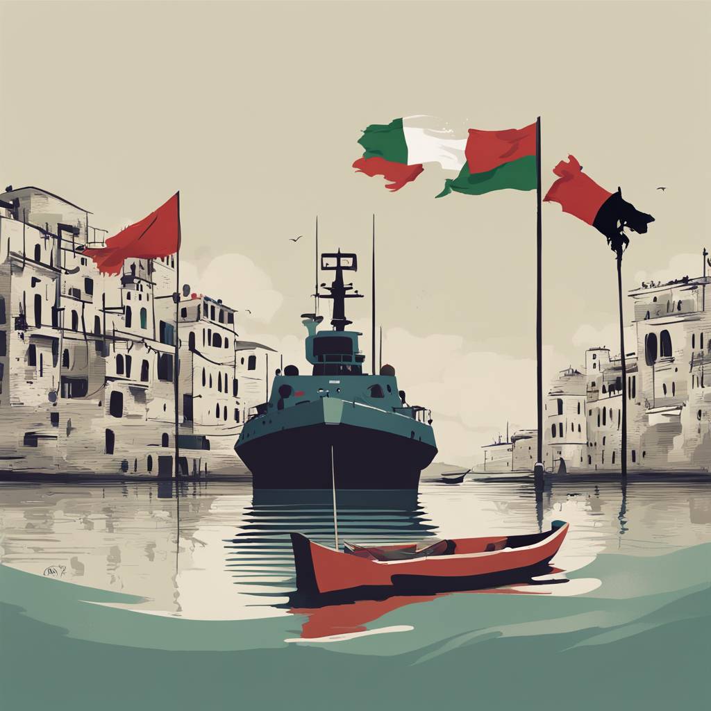 Italy and Spain Protect Civilian Flotilla to Gaza