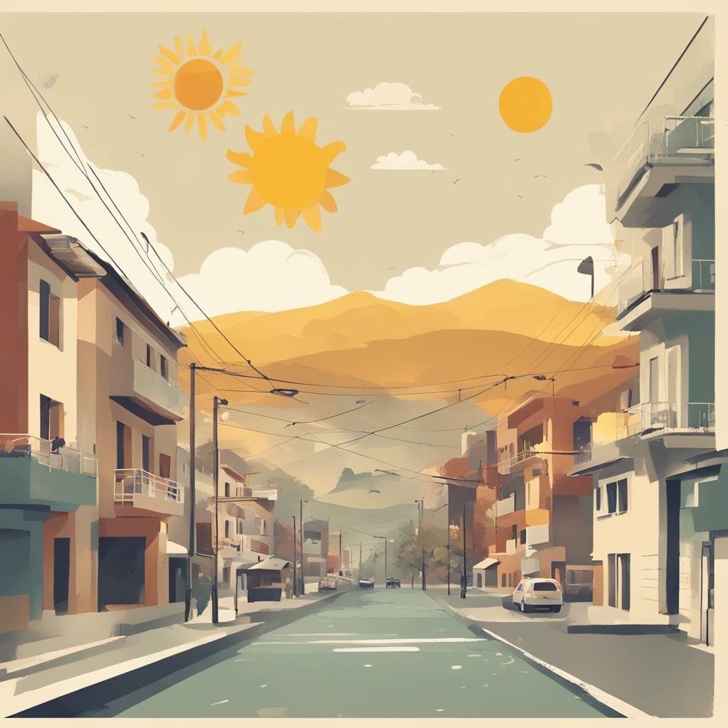 Sunčano vrijeme sa umjerenom oblačnošću u Makedoniji