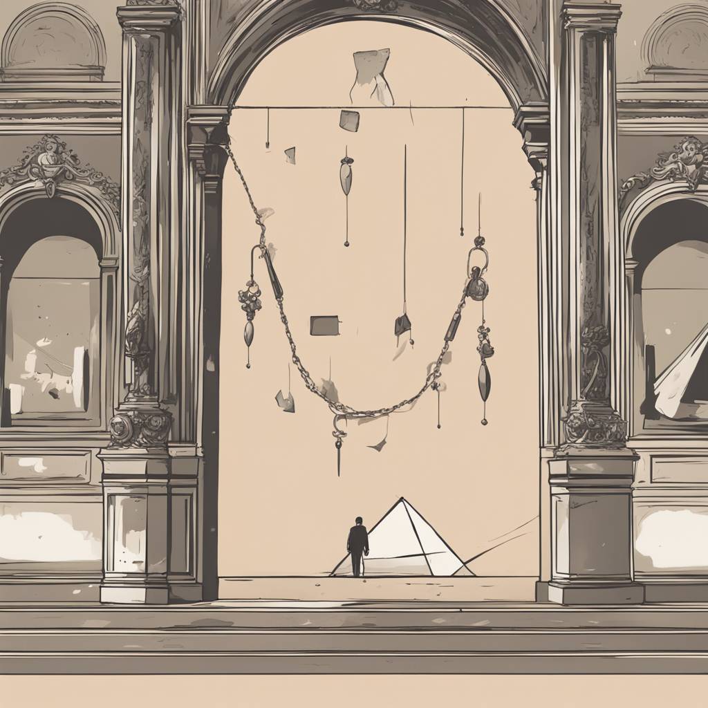 Ocenjena škoda zaradi ropa nakita v Louvru znaša 88 milijonov evrov