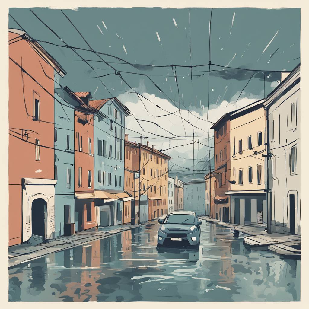 Rijeku pogodilo jako nevrijeme, ulice poplavljene, katamaranske linije obustavljene