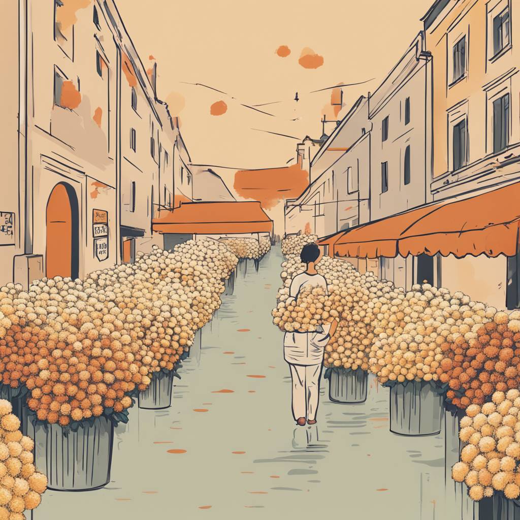 Пазарите низ Хрватска преплавени со хризантеми во пресрет на празникот Сите светци