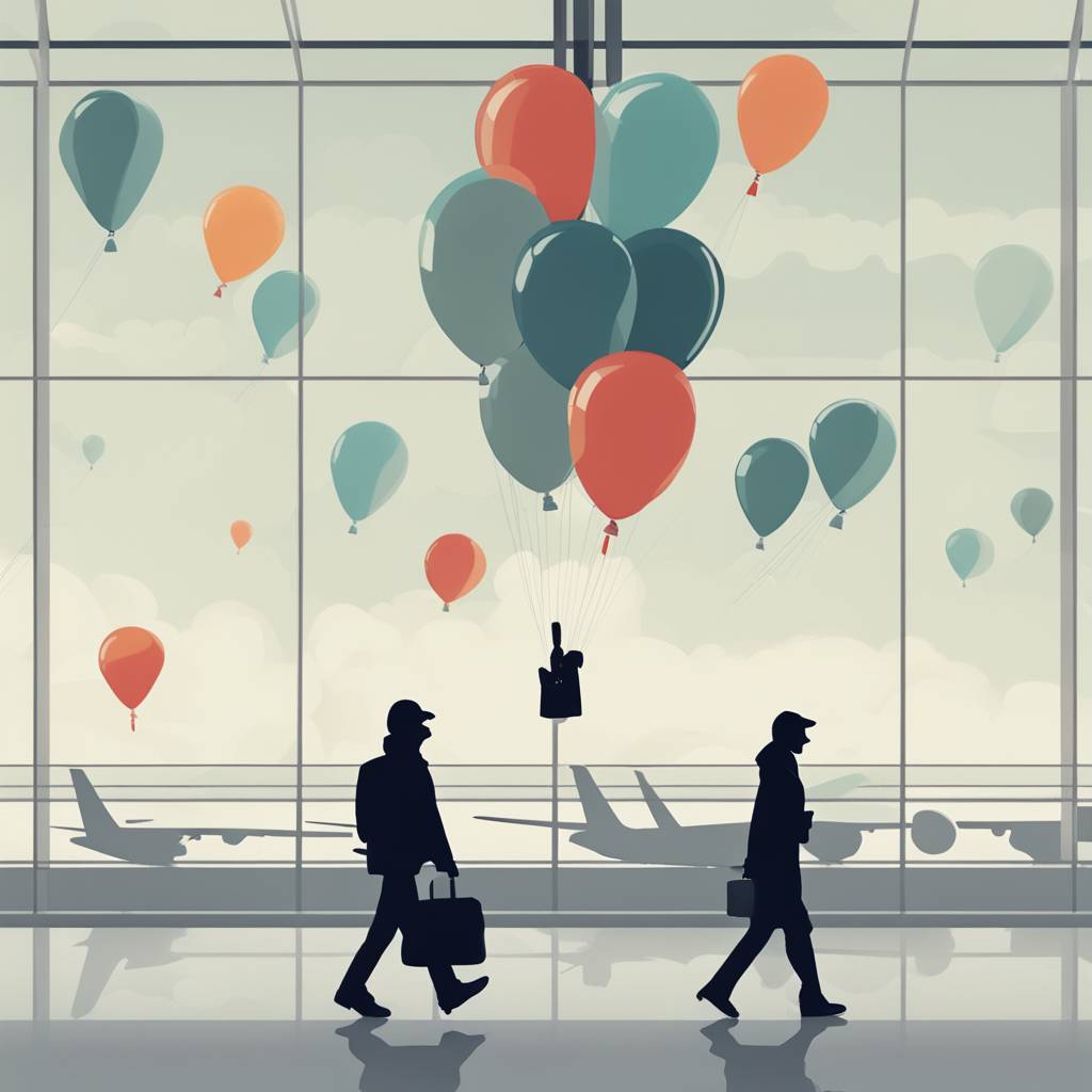 Letališče v Vilni ponovno zaprto zaradi sumljivih balonov