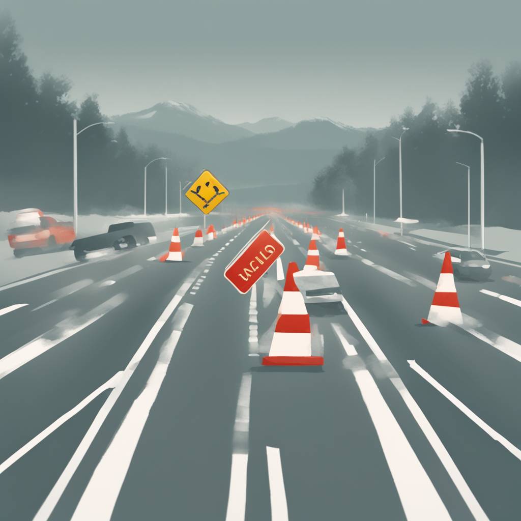 AMSCG: Внимание поради влажни патишта и изменет режим на сообраќај во Црна Гора