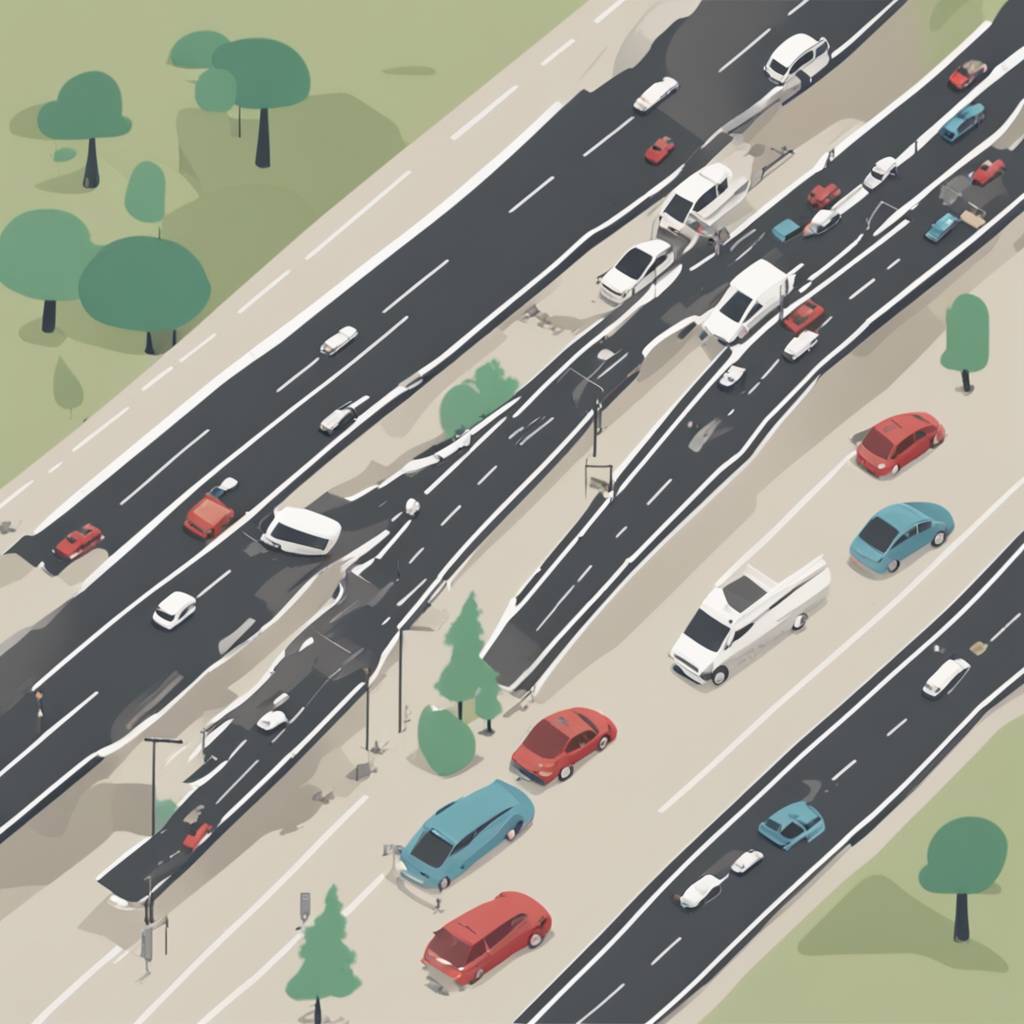 Otežan saobraćaj na autoputu Skoplje-Veles zbog odrona i saobraćajnih nesreća