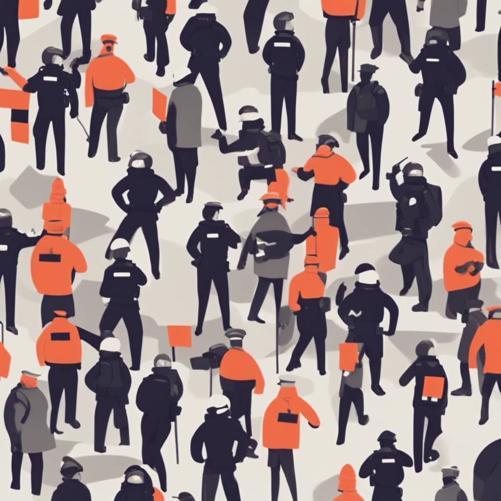 Protestni shod v Novem mestu pod pojačanimi varnostnimi ukrepi