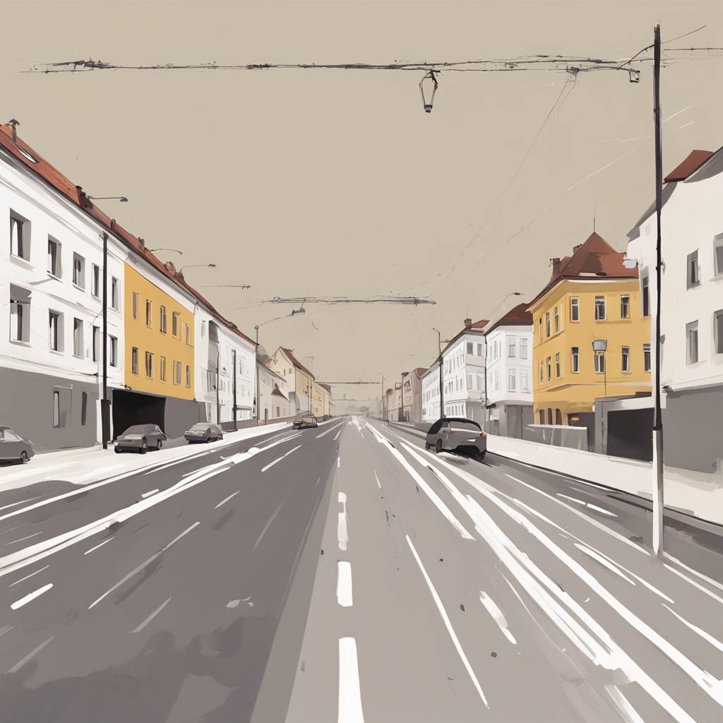 Delna zapora prometa na Streliški cesti v Mariboru zaradi sanacije